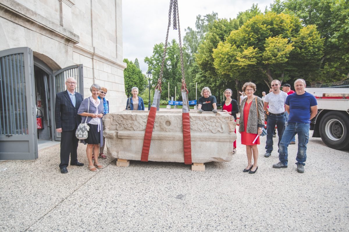 Le tombeau dit de Scutaire : une oeuvre visible au musée !