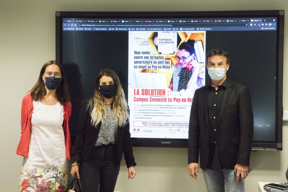Journée portes ouvertes le 19 juin :  découvrez le “Campus Connecté du Puy-en-Velay”  pour étudier près de chez vous !