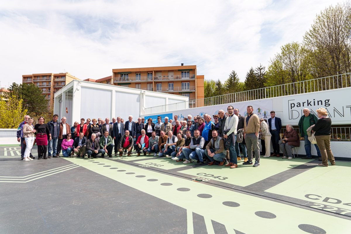 Inauguration du nouveau parking Dunant