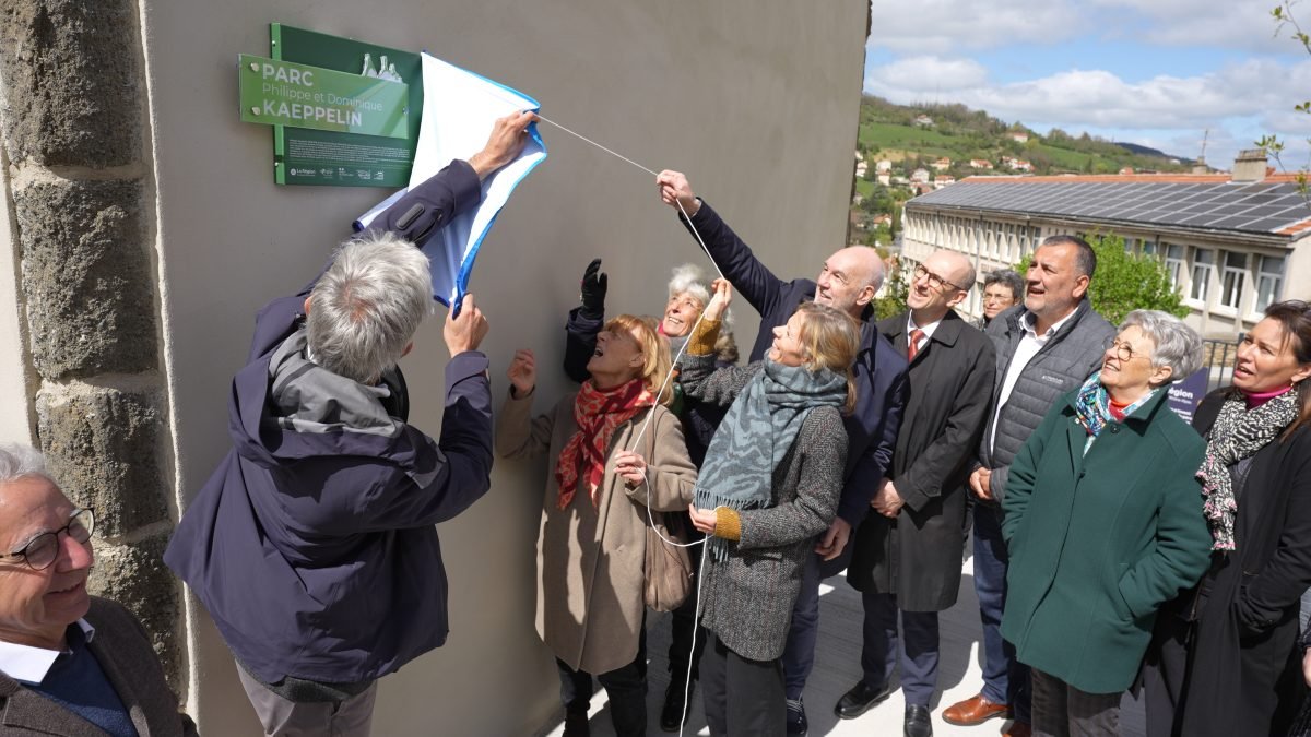 Le nouveau parc du Val-Vert “Philippe  et Dominique Kaeppelin”