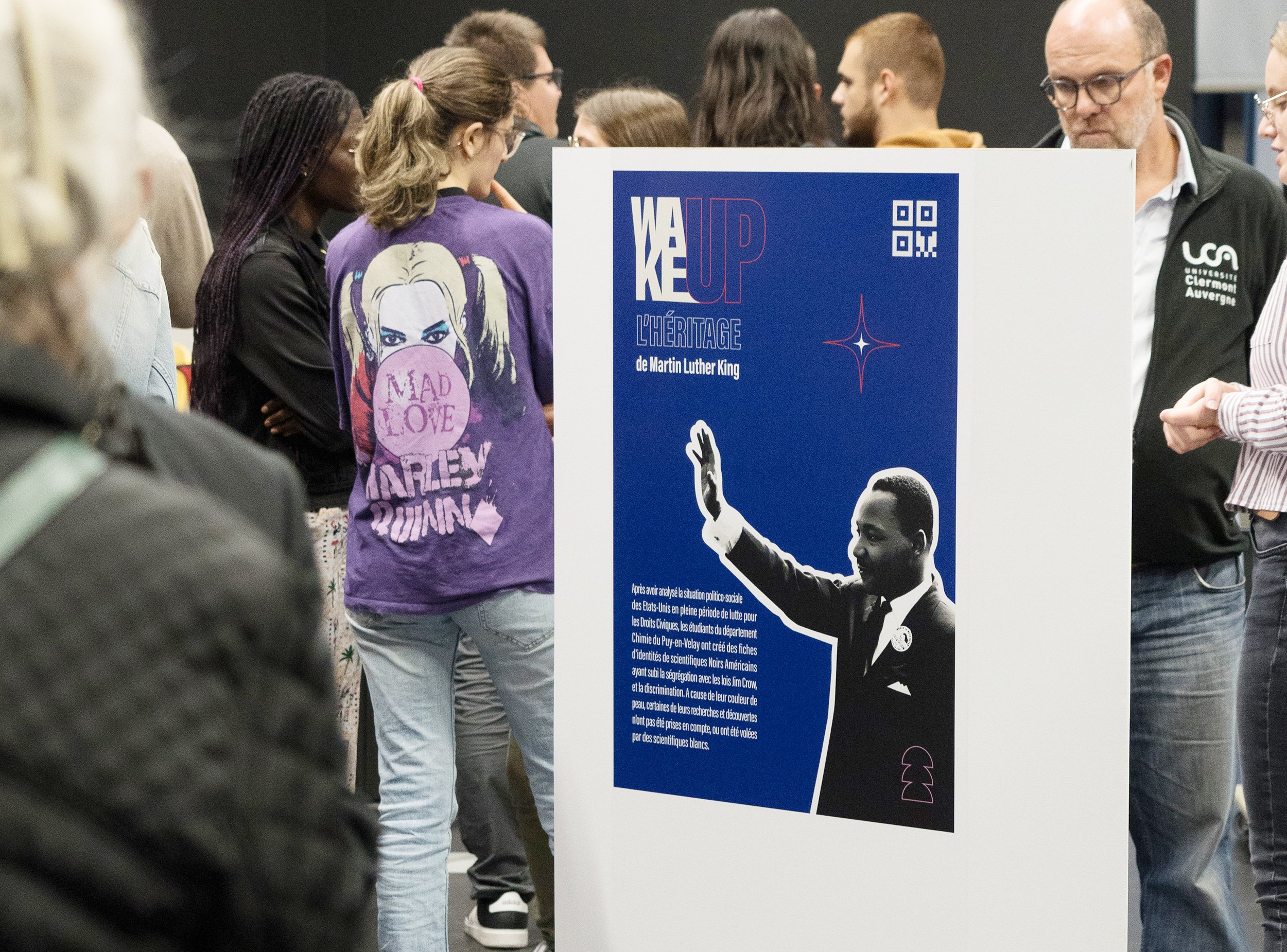 Avant-première pour l’exposition Martin Luther King au campus universitaire de l’IUT