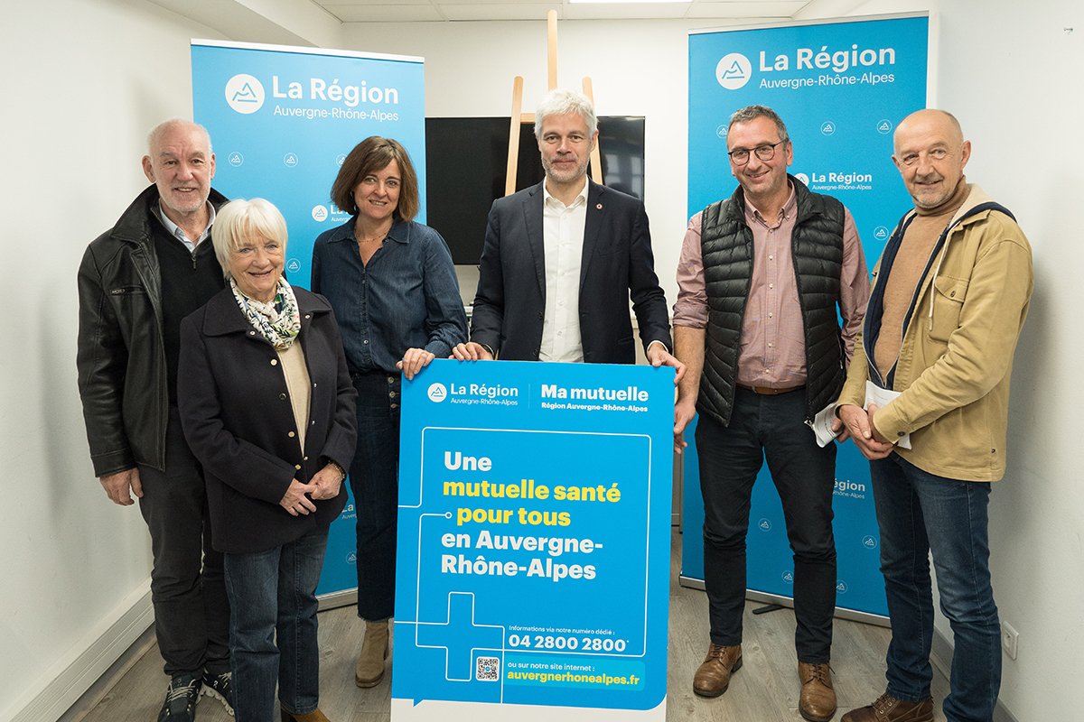 La Région Auvergne-Rhône-Alpes propose une mutuelle santé pour tous