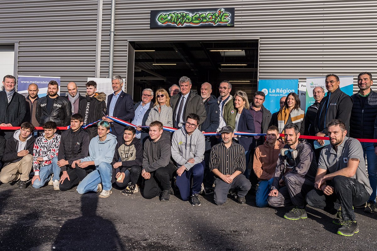 L’atelier carrosserie de l’IFP 43 s’agrandit