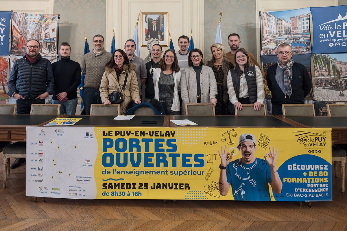 Journée Portes Ouvertes de l’enseignement supérieur du Puy-en-Velay le 25 janvier