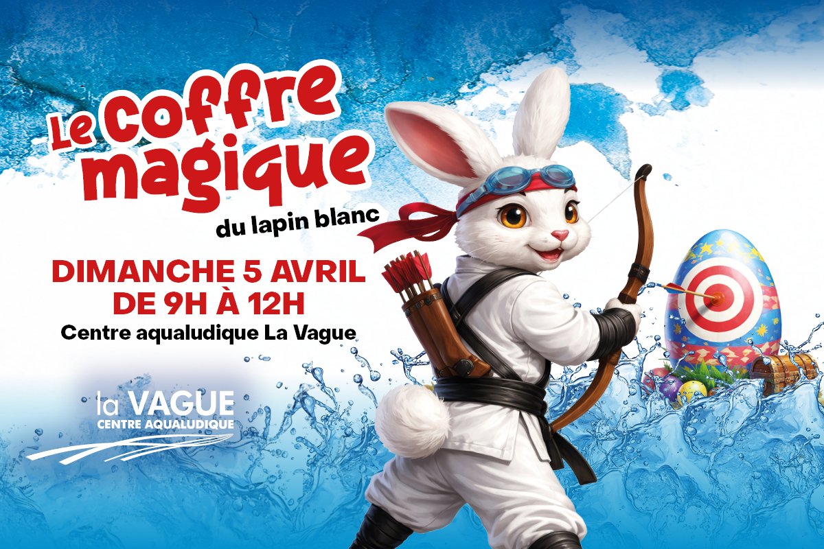 Cette année, la chasse aux œufs se fait… les pieds dans l’eau !