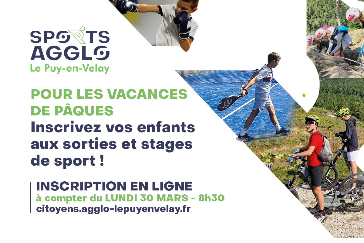 Les vacances de Pâques s’annoncent fun & sportives !