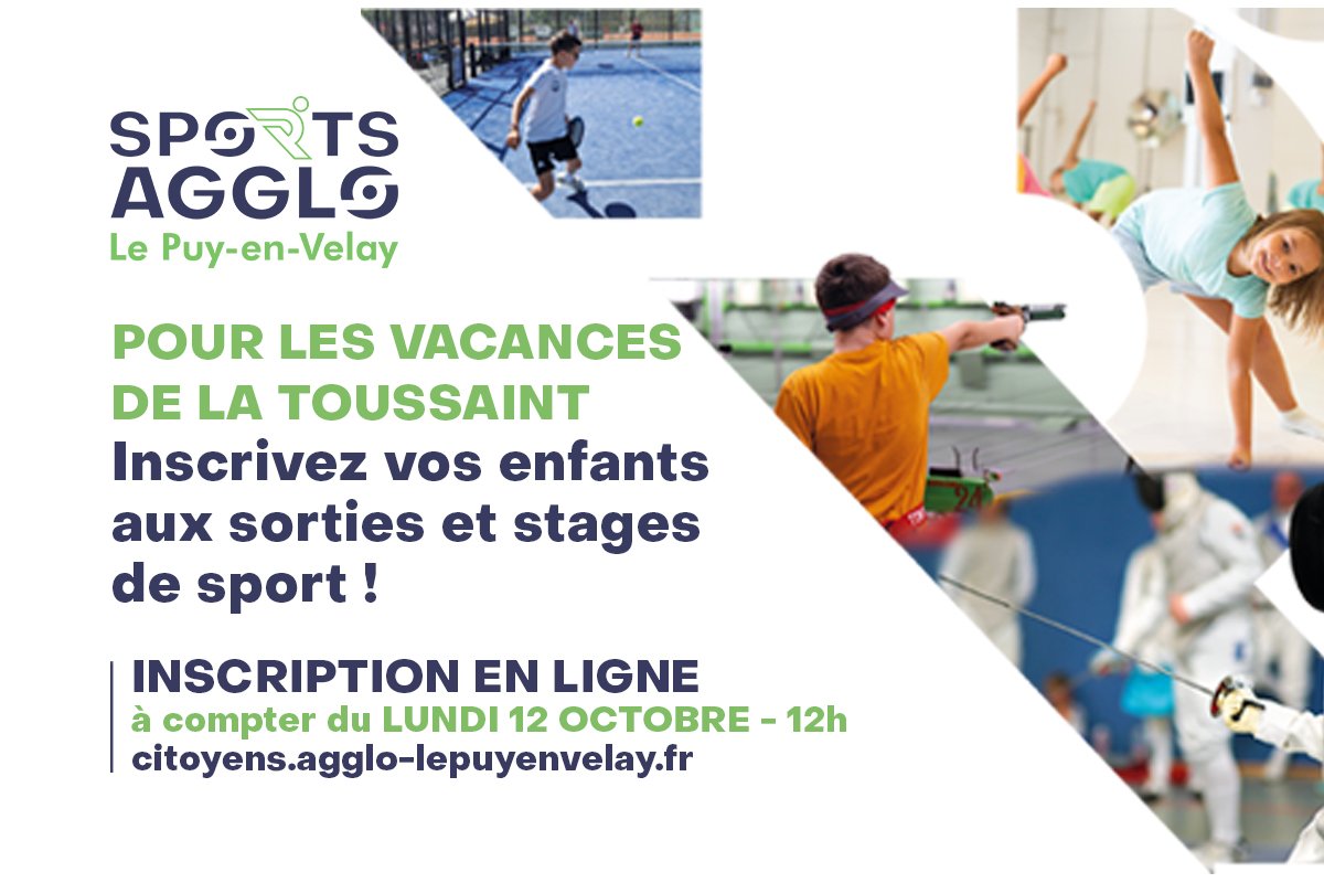 Les vacances de Toussaint s’annoncent fun & sportives !
